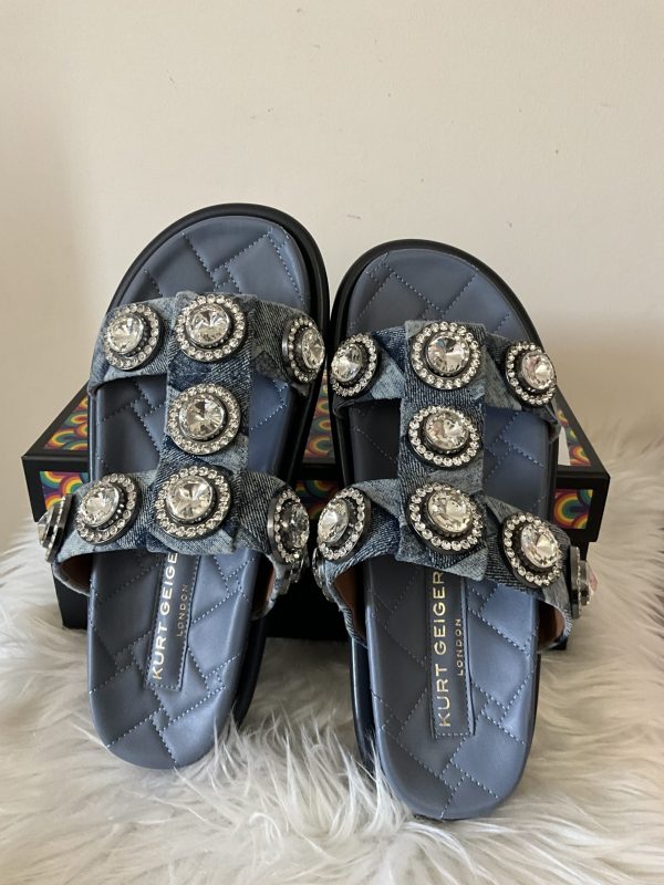 Kurt Geiger orson crystal sandal