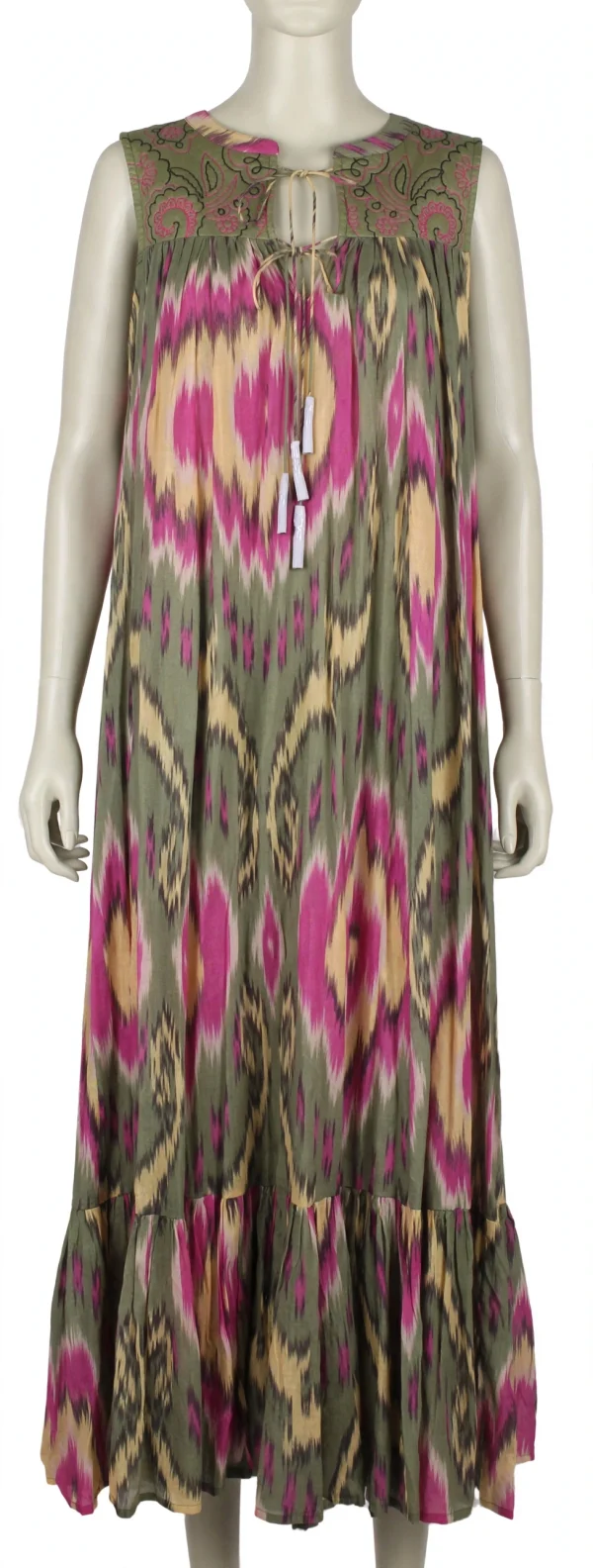 Monsoon ikat print smock dress